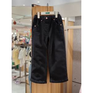 베네통키즈6 힙 자수 데님 팬츠QADP07541 25F