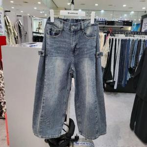 에어워크주니어 sh06 옆턱 버뮤다 데님팬츠 R257G3152A