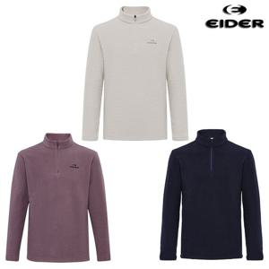 아이더 (DMW25203) 남성 자카드 W 변형 조직 플리스 짚엎 티셔츠