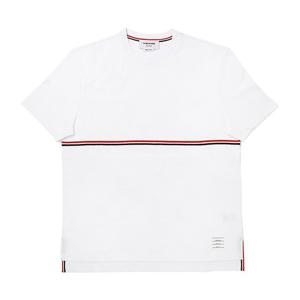 톰브라운 MJS221A J0058 100 스트라이프 남성 반팔티