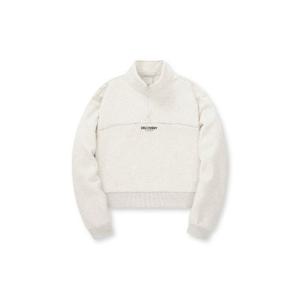 디스커버리긴팔티 AQS DWTR94046-IVM 여성 기모 반집업 맨투맨