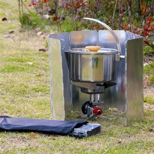 캠핑나인 8단 버너 바람막이/ 캠핑바람막이 버너바람막이 가스버너바람막이 야외취사 가스바람막이