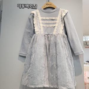 치크 DP01 레이스 프릴 샤원피스 CKOM25W2G