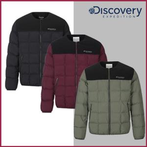 디스커버리 (DMDJ53056) 남성 사각퀼팅 다운 경량패딩