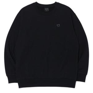 리트머스 HC12 스마일자수   로고  맨투맨 티 LP6TU148-076