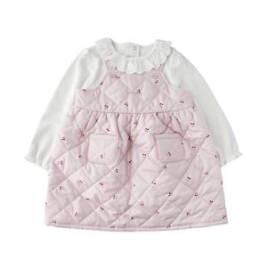 M밍크뮤D 25FW (PK)체리패딩오버롤SET스커트 티셔츠세트 (35C1540004)