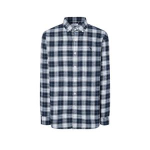 헤지스  25FW  남성 체크 면 긴팔 캐주얼셔츠 HZSH5D537N2