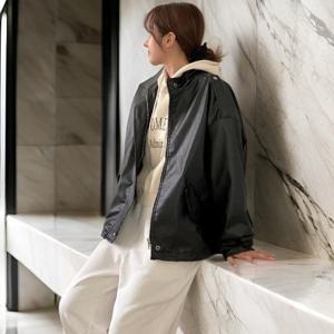 [다잇템][다잇템] 여자 아방 인조가죽 가을집업 점퍼_20108877_5