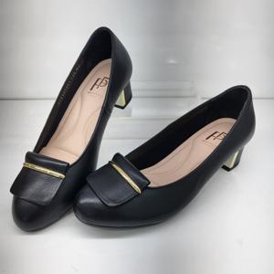 [에스콰이아]여성 볼넓은 쿠션 데일리 구두 PFESHP801BK