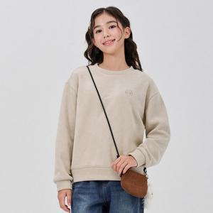 [오션스카이] 여아 니트 라이크 자수 기모 맨투맨 티셔츠-EFJG5189D0X