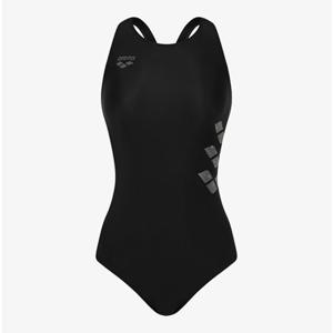 [아레나]여성 A5FL1LO08BLK 녹터널 도트 원피스 레이서백 실내 비치 수영복