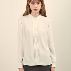 [올리비아로렌]MARIO넥라인 프릴블라우스VOCNL4W9121