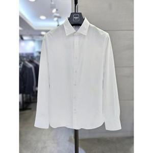 바쏘옴므 세이브존03 바쏘옴므 남자 화이트 스판 드레스 셔츠 WSAFZ5TD01A