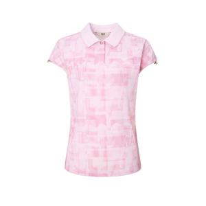 닥스 골프 여성 25SS 핑크 로고장식 민소매티셔츠 DNTS5B527P2