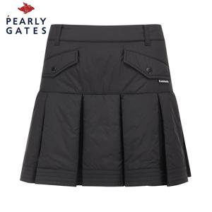 [파리게이츠] 여성 백 밴딩 플리츠 패딩 큐롯 스커트