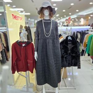 더스토아 DP01 리본 누비 원피스 T25vta402n006