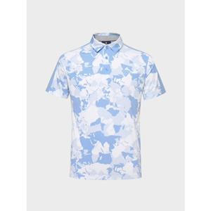 [와이드앵글]  WMM25231B1   TO PRO 카모 패턴 폴로 티셔츠 M (L Blue)