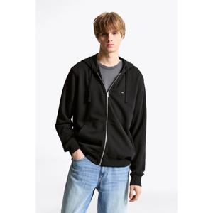 타미데님 남여공용 릴랙스 플래그 후드 집업 T32F7TJC01TMT2