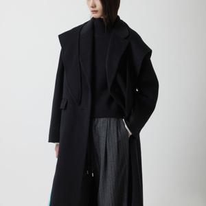 [쥬크]캐시미어 블렌디드 롱 코트 & 숄 후드 Z254MSG534