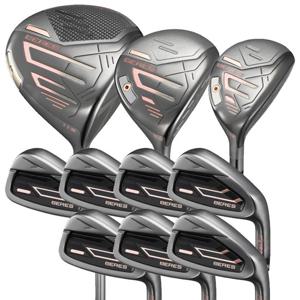 혼마 베레스 09 여성 블랙 풀세트 드라이버+우드+유틸리티25도+7아이언 2024년 병행