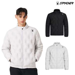 [스파이더] 남성 튜브 경량 다운 점퍼 SPKWCNDJ203M