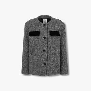 [톰보이]니팅조직감 라운드자켓_ 9105412205Z