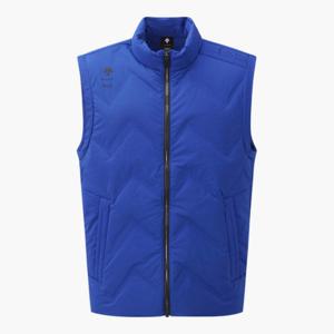 데상트골프패딩 VQA DQ31MFDV91-RBLG 남성 스윙 튜브다운 베스트 / Reddish Blue