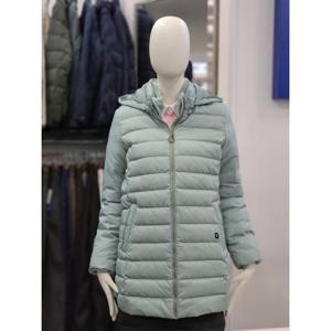 BTR골프 세이브존06 여성 가을 겨울 덕 중기장 후드 집업 점퍼 큐나스 BTJ6J605W