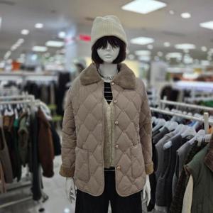 더스토아 DP01 마름모 누비 퍼 재킷 T25vnc339j058