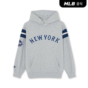 [MLB공식] 26SS 공용 시그니처 후드티 NYM (Melange Grey) 3AHDV1861-09MGS