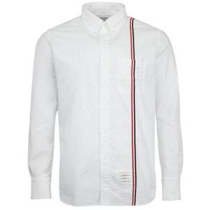 THOM BROWNE 톰브라운 25 RWB 스트라이프 셔츠 (MWL396A F0313 100)