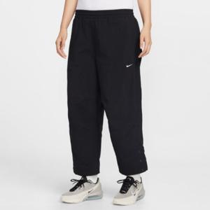 나이키바지 OQC IF0221-010 스포츠웨어 오버사이즈 하이웨이스트 우븐 팬츠 여성 트레이닝 바지