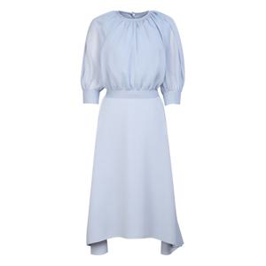 질스튜어트 뉴욕 여성 25SS 스테디 셀러 블루 레이어드 7부소매원피스 WJDR5B700B1