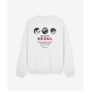 뉴발란스 NBNCG2A013 UNI NB 서울 글로벌 익스클루시브 맨투맨 (LIGHT GRAY) NBNCG2A013_16 317267