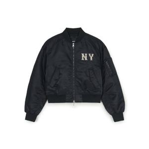 MLB자켓 GQC 3FJPB0151-50BKS 여성 나일론 쿠퍼스 크롭 봄버자켓 뉴욕양키스