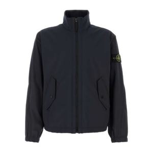 스톤아일랜드 하이넥 지퍼 디태처블 컴파스 배지 재킷 L1S15410