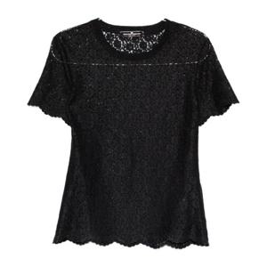 에르마노설비노 레이스 스캘럽 엣지 슬림 티셔츠 D482L338 EQV9