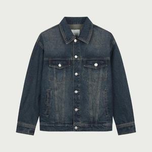 행텐 HC04 행텐 데님 트러커 자켓_틸 10570-011-401