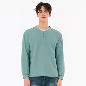 [체이스컬트](남) FARK5114B0S 넥 변형 레이어드 티셔츠_GN