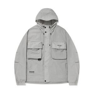 와키윌리자켓 CQK WA2502JK12LG 유틸리티 포켓 후드 점퍼 라이트그레이