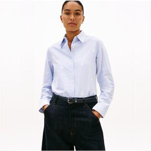 [타미힐피거(여성)]옥스포드 올 오버 프린트 셔츠 T22G0WSH004WT1