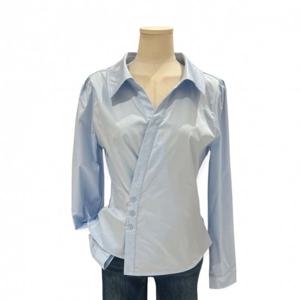 [트위]랩스타일 언발 블라우스 TOBCFBL005