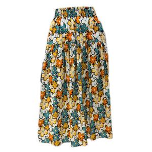 [나인스텝]플라워 A라인스커트N26NK6107