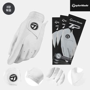 [3장패키지]테일러메이드 TP 글러브 양피 골프장갑[남성용][화이트][왼손착용][TA-859]