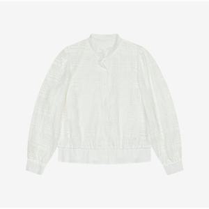 [베스띠벨리]러플펀칭레이스블라우스 BKBAC2401IV