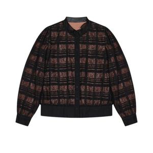 [베스띠벨리]러플펀칭레이스블라우스 BKBAC2401BK