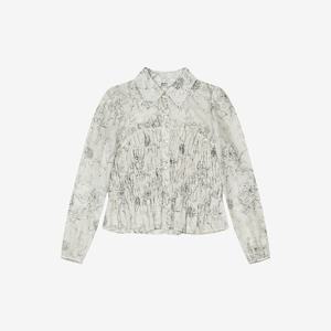 [베스띠벨리]러블리스모킹블라우스 BLBAI2412IVP