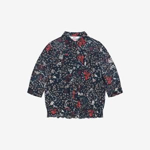 [베스띠벨리]날염프릴블라우스 BLBAH2407BKP