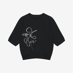 [베스띠벨리]드로잉루즈핏블라우스 BKBAD2485