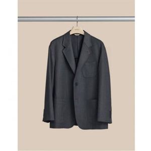 헤지스 HAZZYS [HIS] 울 헤링본 자켓_다크그레이 HZJA5F803G3 345097